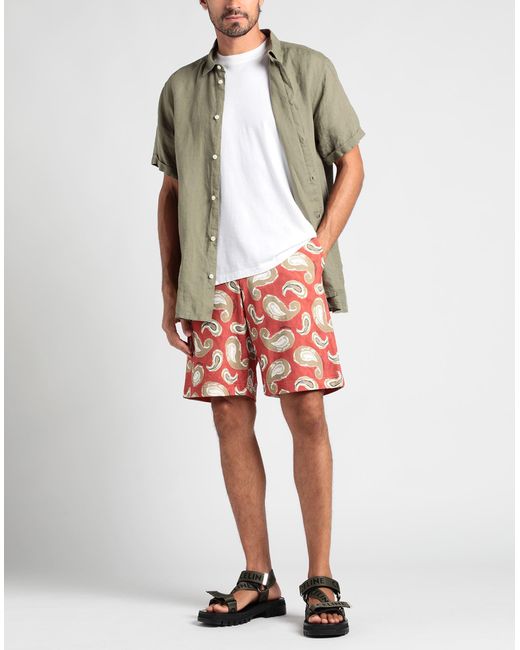 Jacquemus Multicolor 'le Short Pingo' Printed Shorts for men