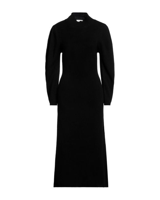 Ba&sh Black Midi Dress