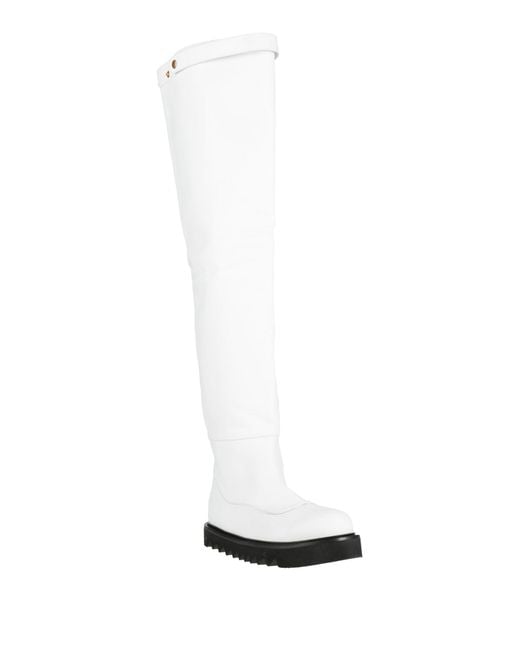 Ilio Smeraldo White Boot