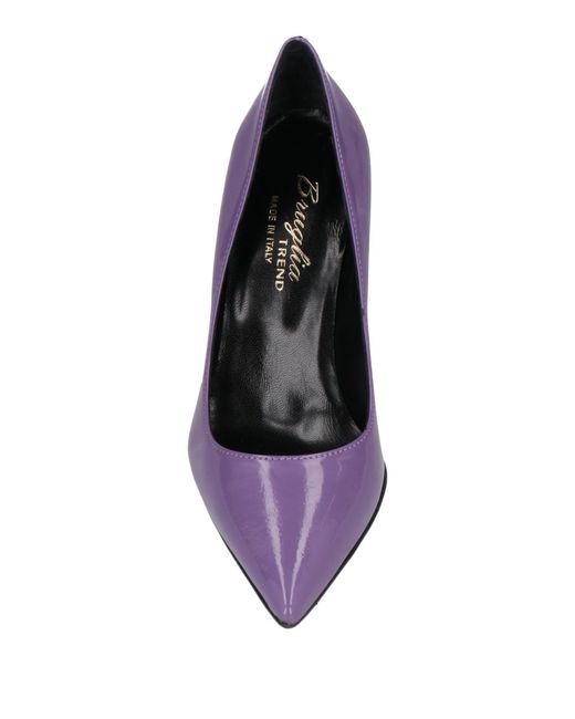 Bruglia Purple Pumps
