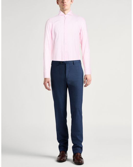 Fedeli Pink Shirts for men