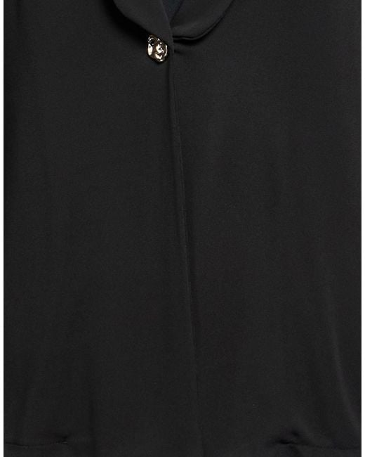 Haveone Black Blazer Polyester, Elastane