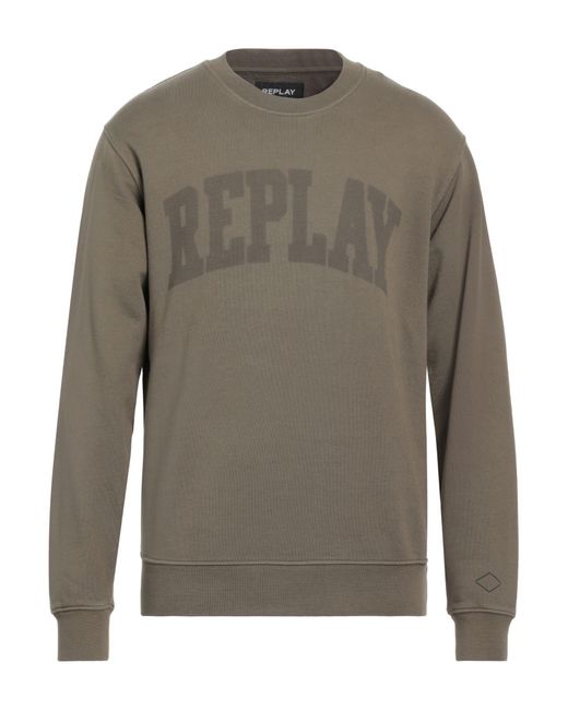Replay Sweatshirt in Gray für Herren