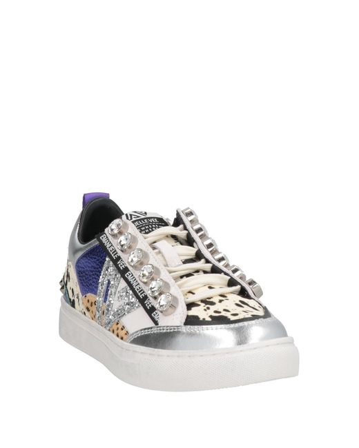 Emanuélle Vee White Sneakers