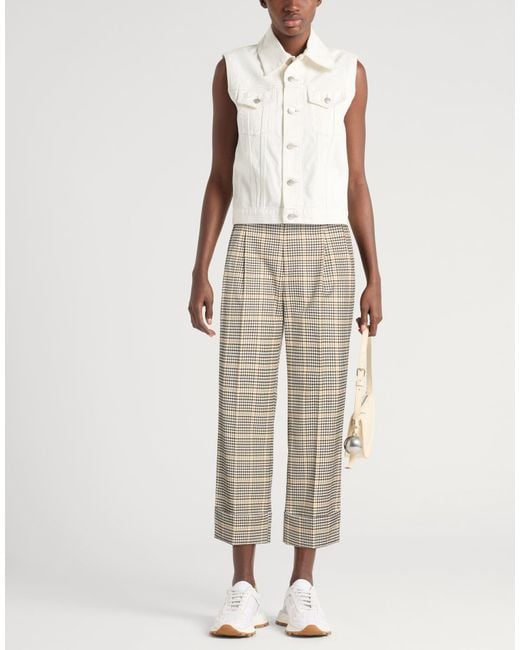 Berwich Brown Pants Polyester, Viscose, Elastane