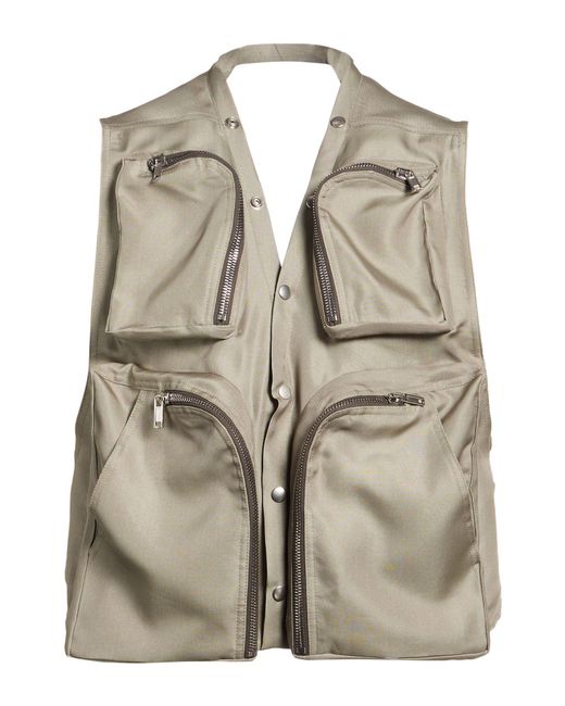 Rick Owens Natural Gilet for men