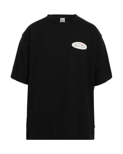 Camiseta Manastash de hombre de color Black