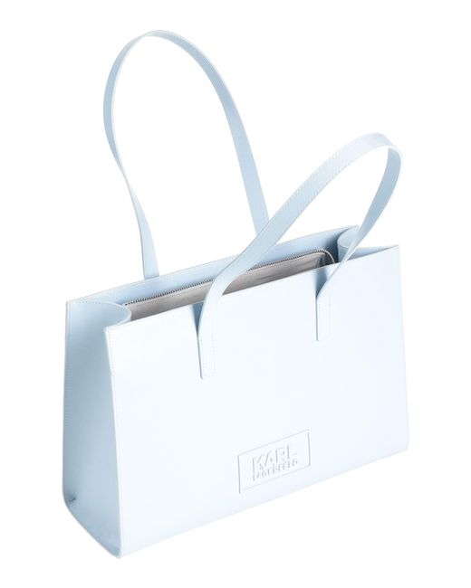 Karl Lagerfeld White Handbag