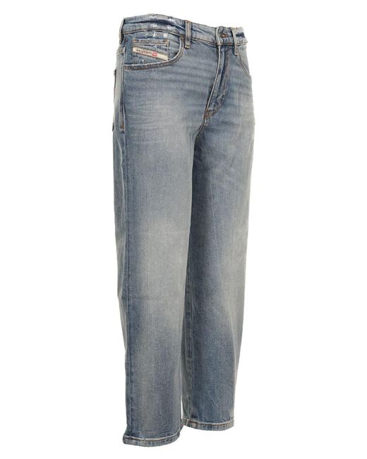 Pantalon en jean DIESEL en coloris Blue