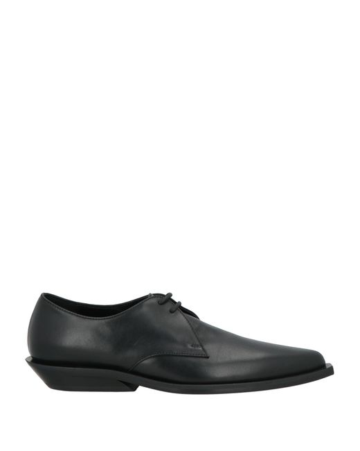 Ann Demeulemeester Black Lace-Up Shoes Leather