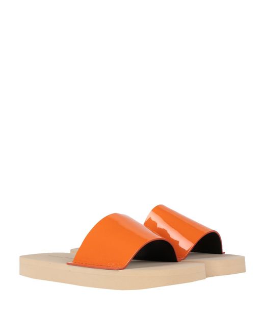 Proenza Schouler Orange Sandals