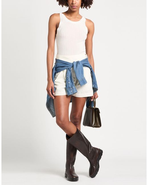 Herno White Top Viscose