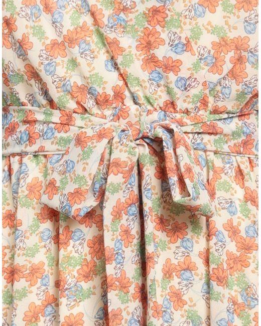 VANESSA SCOTT Natural Mini Dress Polyester