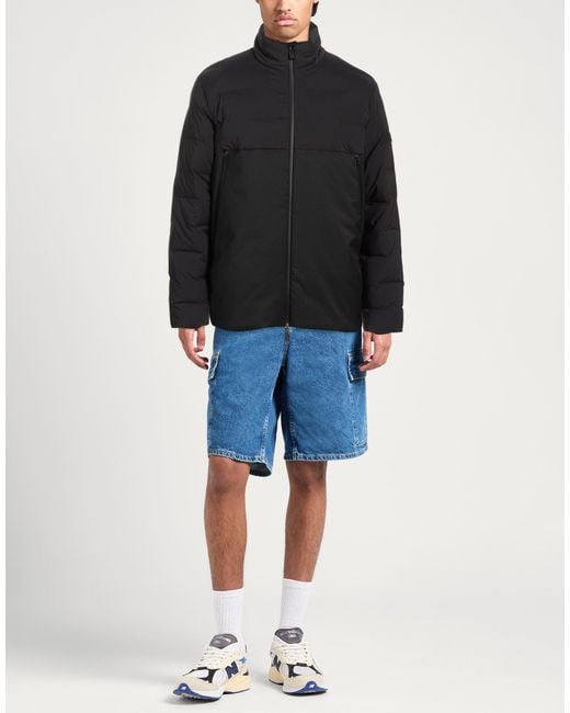 EA7 Black Puffer for men