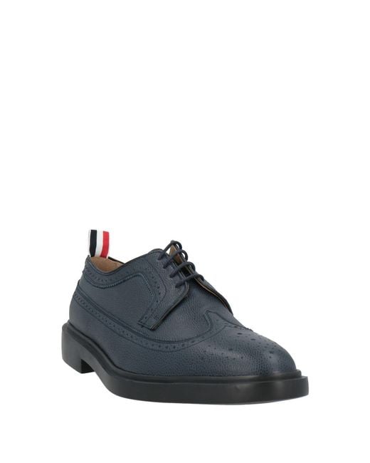 Thom Browne Blue Lace-Up Shoes for men