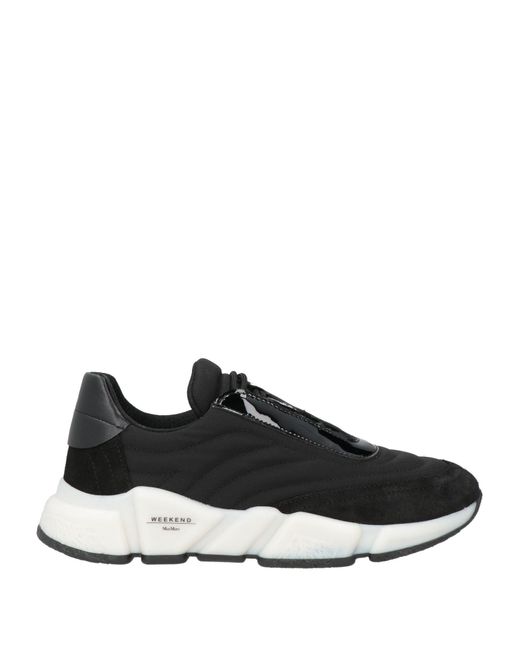 Weekend by Maxmara Black Sneakers Textile Fibers