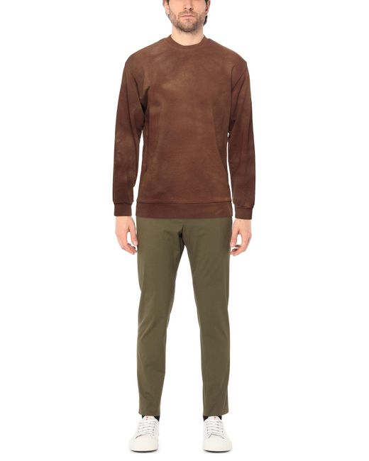 OUTHERE Brown Sweatshirt for men