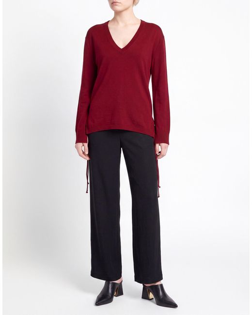 Akep Red Sweater Lyocell, Wool, Elastane