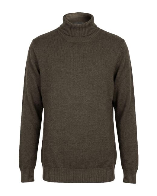 Gran Sasso Green Turtleneck for men