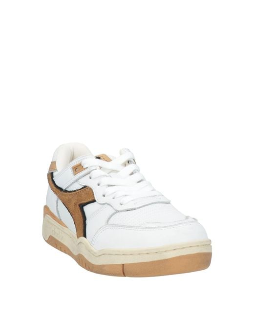Diadora White Trainers