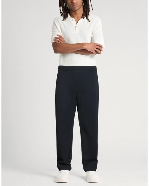 ARMANI EXCHANGE Blue Pants Cotton, Polyester, Elastane for men