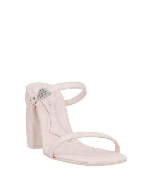 McQ Alexander McQueen Pink Sandals