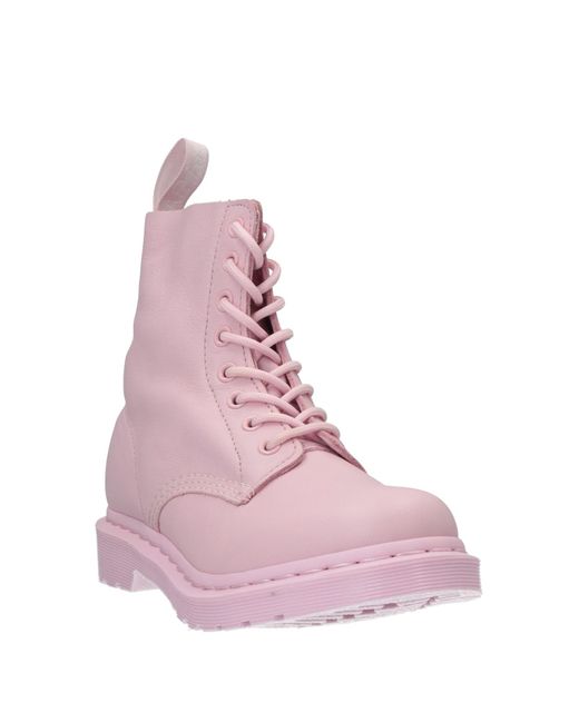 Dr. Martens Pink Ankle Boots