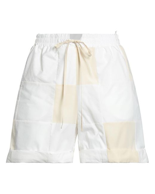 Nanushka White Shorts & Bermuda Shorts