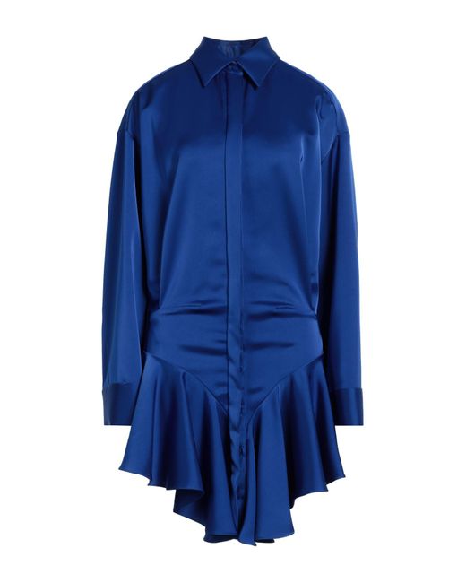 The Attico Blue Mini-Kleid