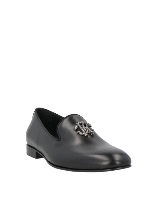 Roberto Cavalli Black Loafer for men