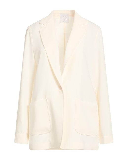 Eleventy Natural Blazer