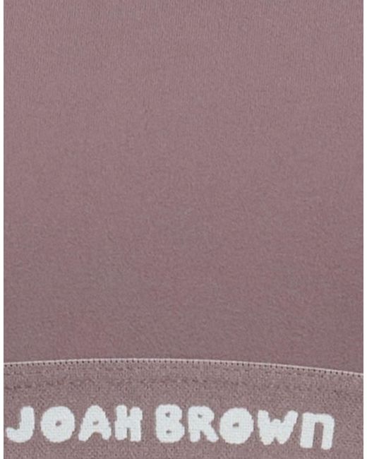 Joah Brown Purple Top Polyester, Elastane