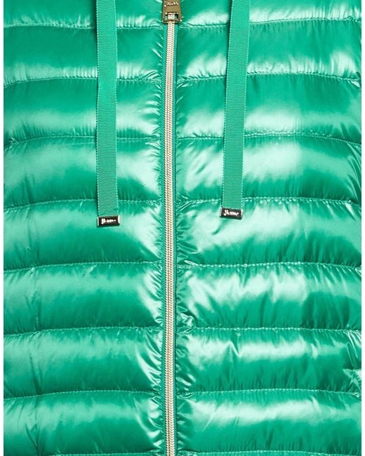 Herno Green Puffer Cotton