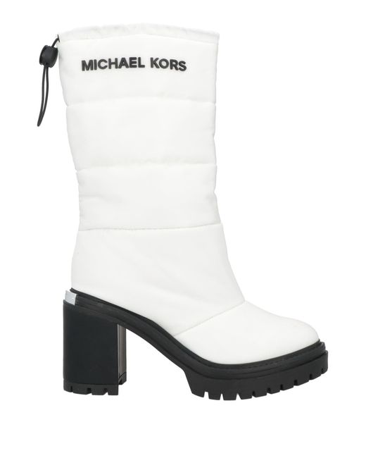 MICHAEL Michael Kors White Stiefel
