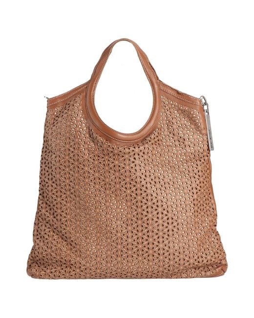 Caterina Lucchi Brown Handbag Cow Leather