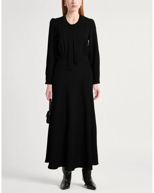 Ines De La Fressange Paris Black Maxi Dress