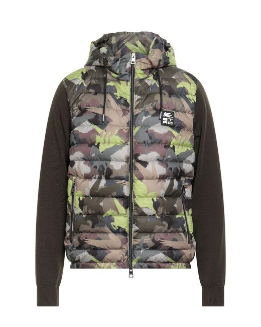 Etro Gray Puffer for men