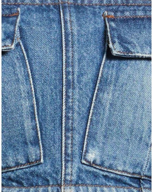 MSGM Blue Top Cotton