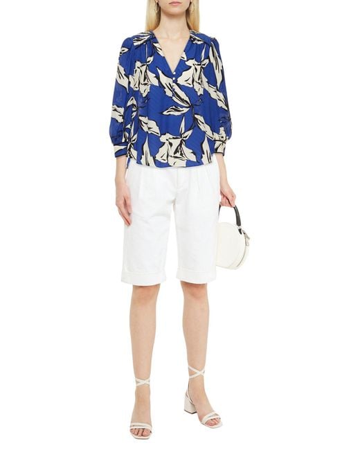 Top Veronica Beard de color Blue