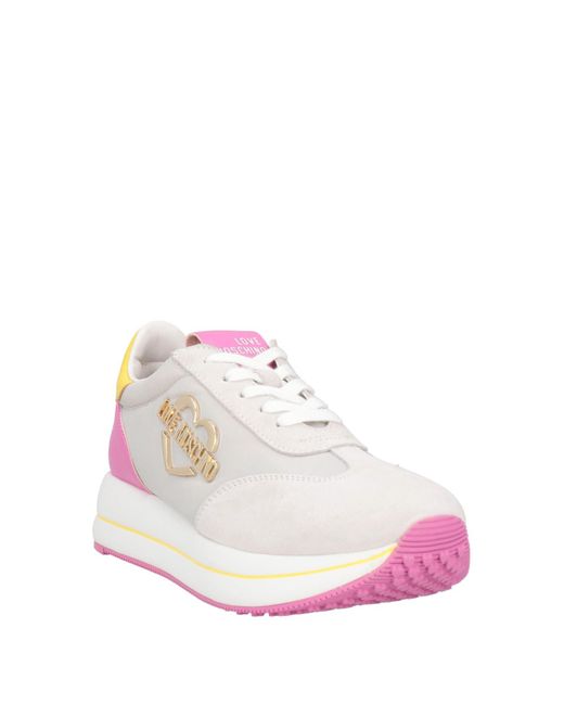 Sneakers di Love Moschino in Pink