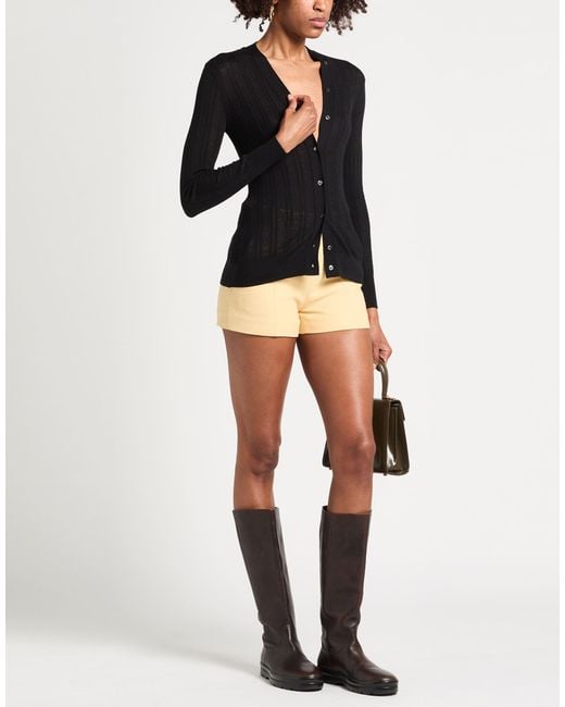 Ferragamo Black Cardigan Virgin Wool
