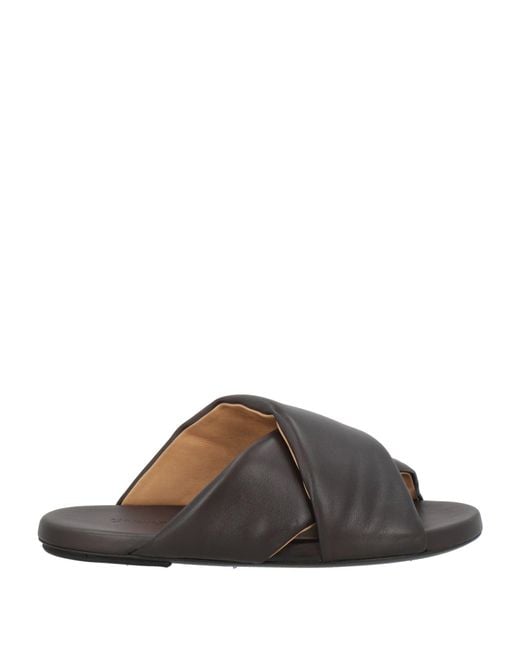 Marsèll Brown Dark Sandals Calfskin for men