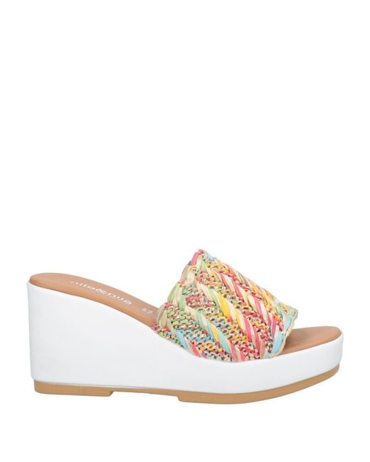 Nila & Nila White Sandals