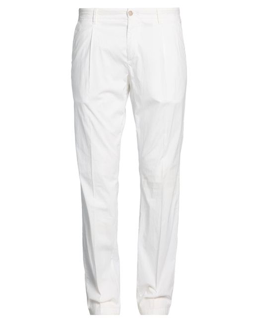 Fedeli White Trouser for men