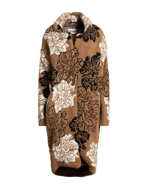 Circus Hotel Natural Coat Polyamide, Wool, Polyester