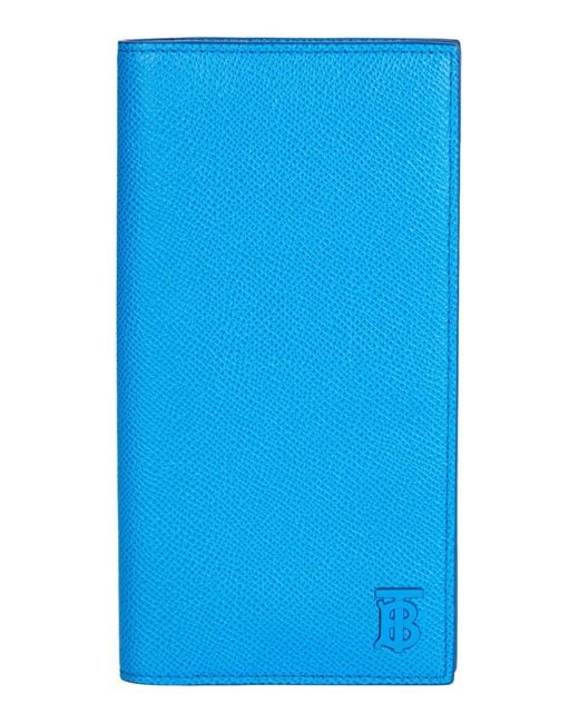 Burberry Blue Azure Document Holder Leather