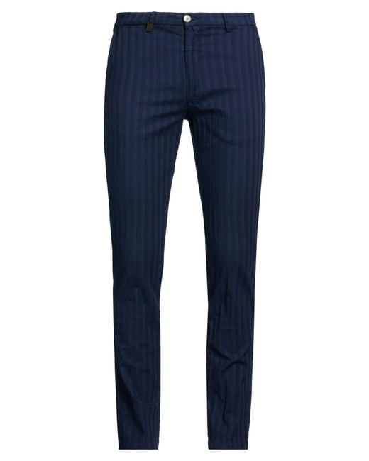 Barbati Blue Pants Cotton, Elastane for men
