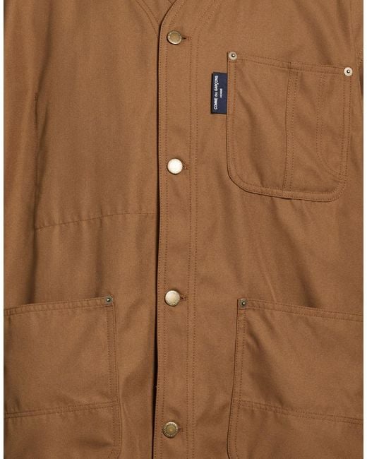 Comme des Garçons Brown Jacket Polyester for men