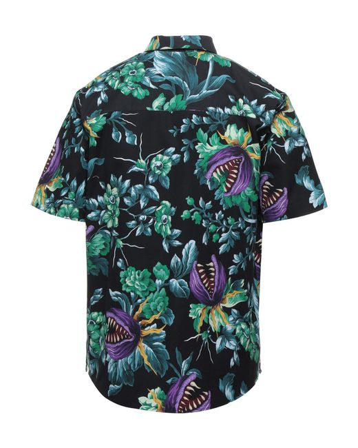 Camicia di MSGM in Green da Uomo