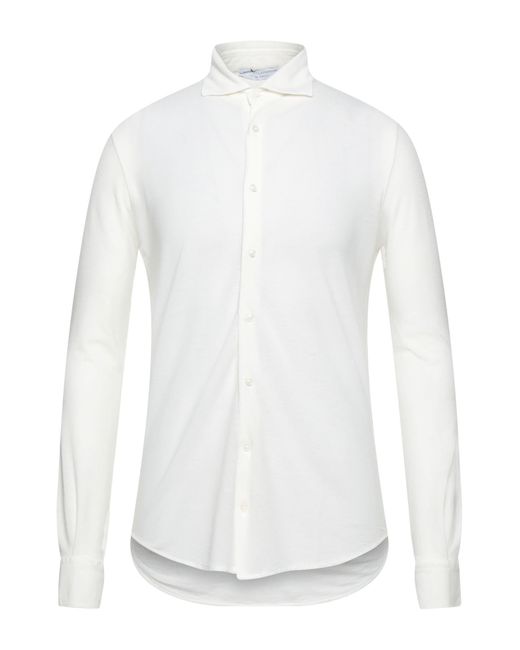 FILIPPO DE LAURENTIIS White Shirt for men